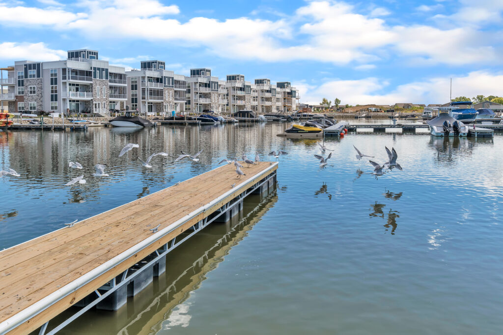 View of Waterfront Condos – Marblehead Estates